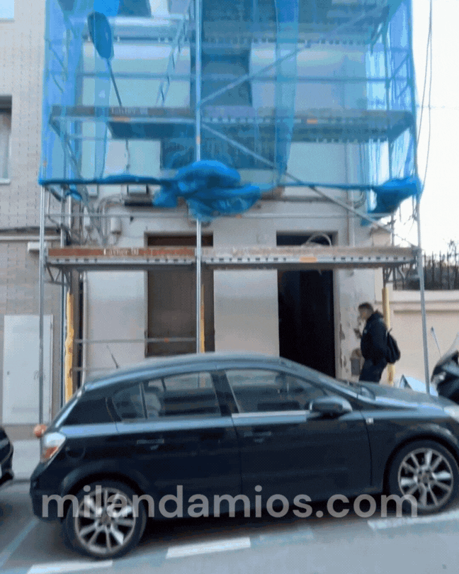 Alquiler y montaje de andamios — trabajos realizados